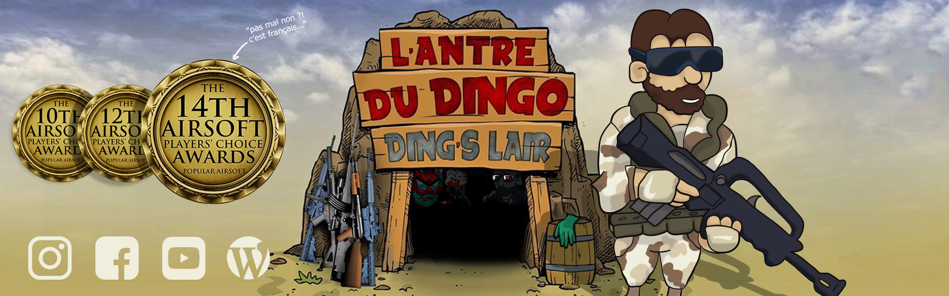 Bannière de l'Antre