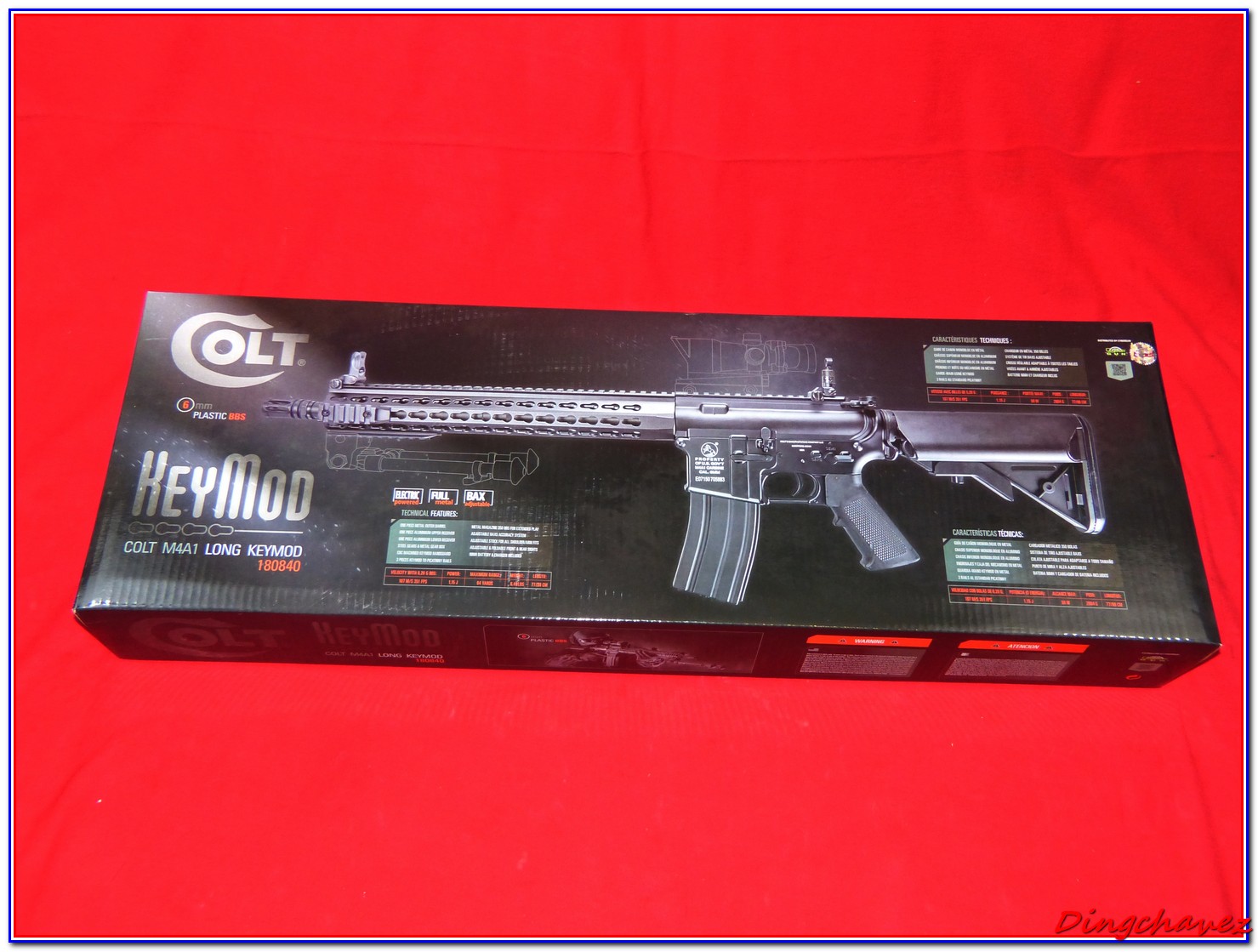 L'antre du Dingo » Review Cybergun Colt M4 Long Keymod