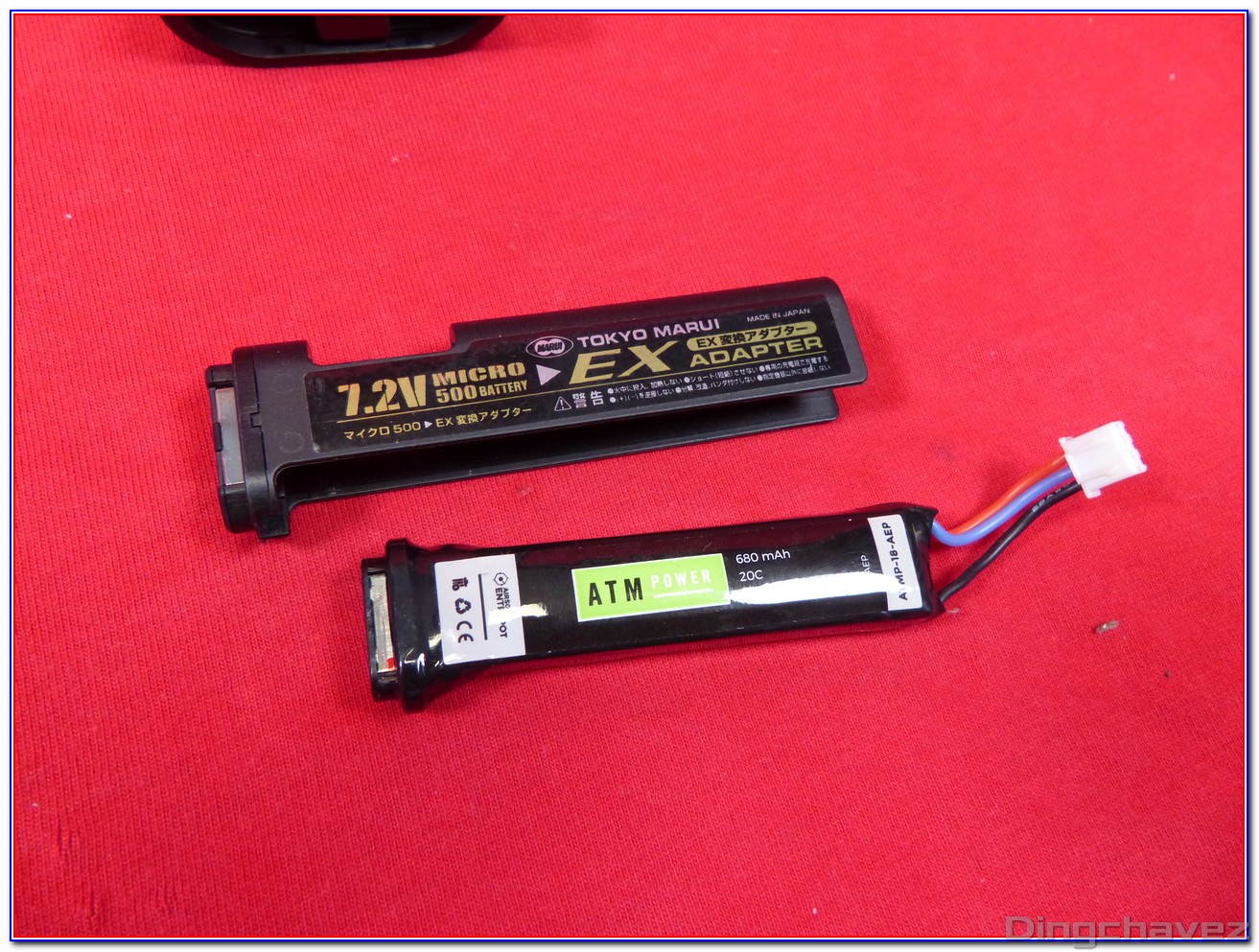 Airsoft ATM Power Batterie LiPo 7.4V 680mAh 20C (Mini Deans)