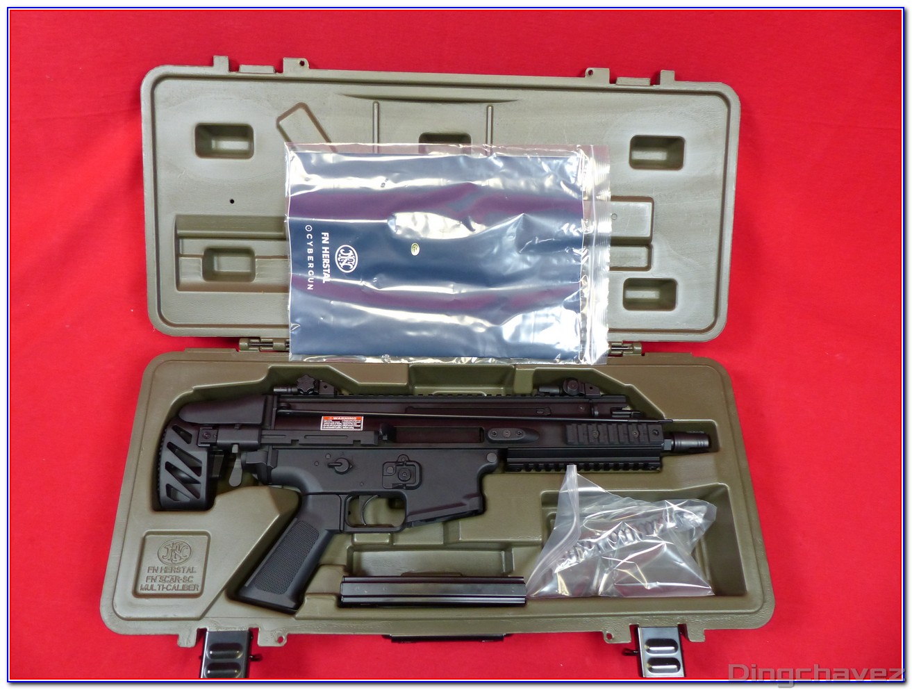 Réplique Scar SC AEG Noir Cyma Powergun Airsoft